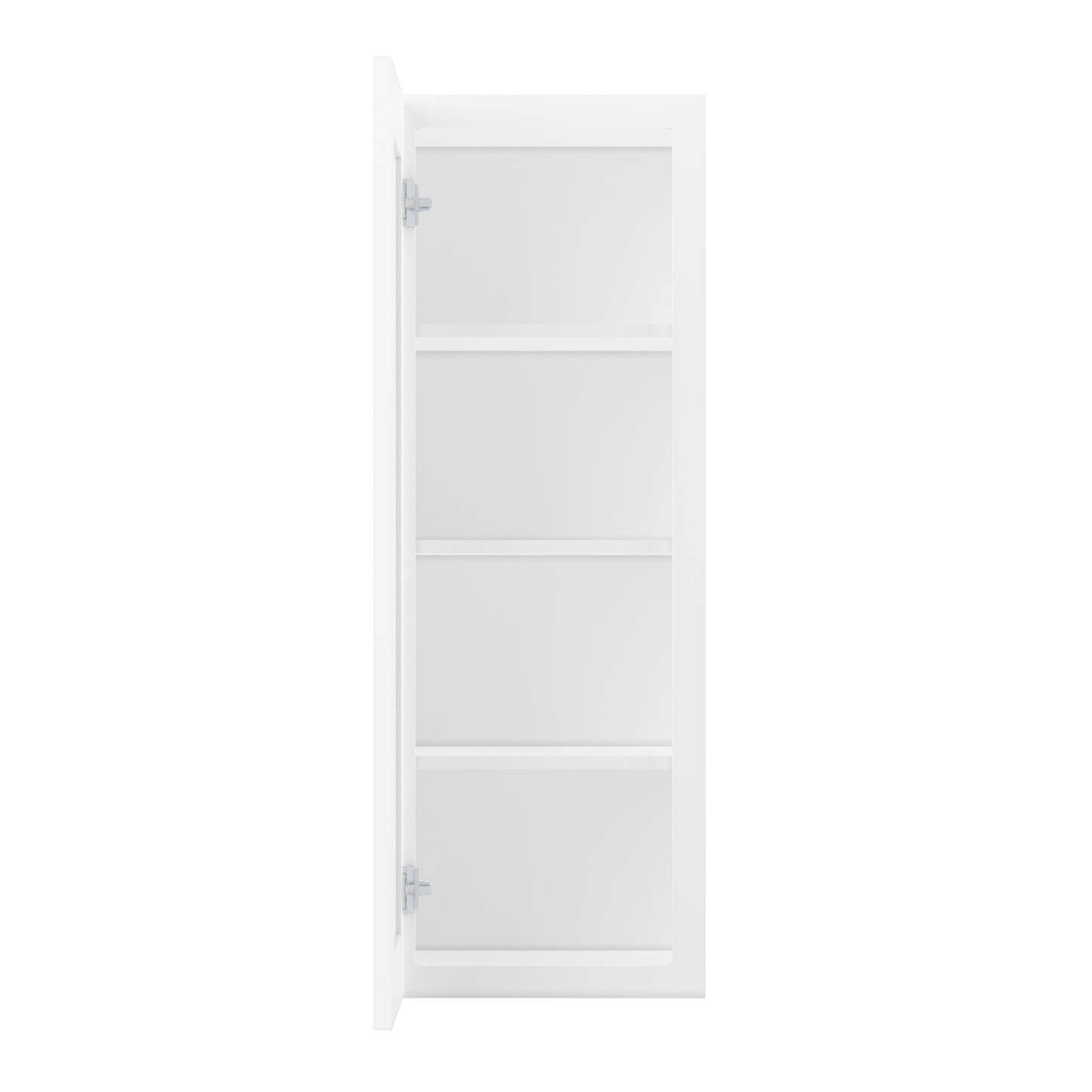 Wall Kitchen Cabinet W1542 Alpina White LessCare 15 in. width 42 in. height 12 in. depth - Kitchen Cabinets