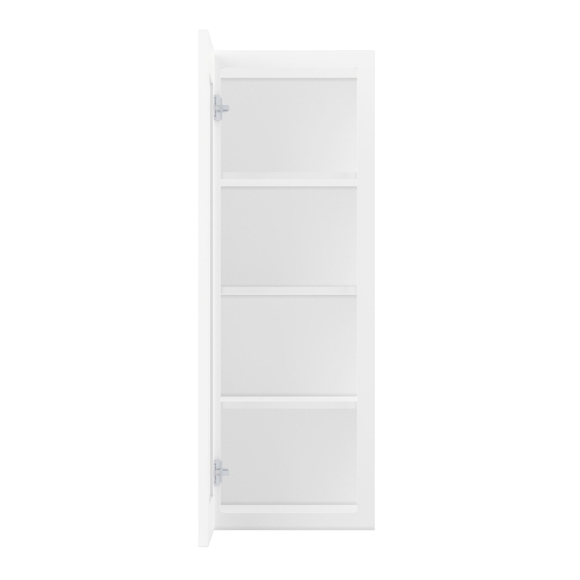 Wall Kitchen Cabinet W1542 Alpina White LessCare 15 in. width 42 in. height 12 in. depth - Kitchen Cabinets