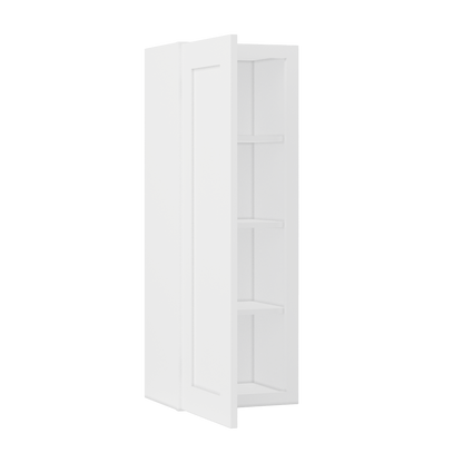 Wall Kitchen Cabinet W1542 Alpina White LessCare 15 in. width 42 in. height 12 in. depth - Kitchen Cabinets