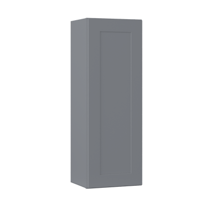 Wall Kitchen Cabinet W1542 Colonial Gray LessCare 15 in. width 42 in. height 12 in. depth - Kitchen Cabinets