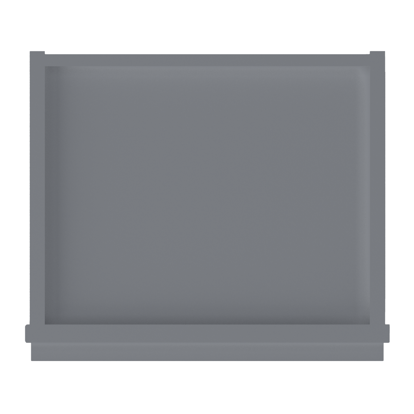 Wall Kitchen Cabinet W1542 Colonial Gray LessCare 15 in. width 42 in. height 12 in. depth - Kitchen Cabinets