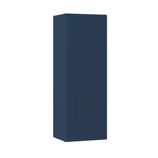 Wall Kitchen Cabinet W1542 Danbury Blue LessCare 15 in. width 42 in. height 12 in. depth - Kitchen Cabinets