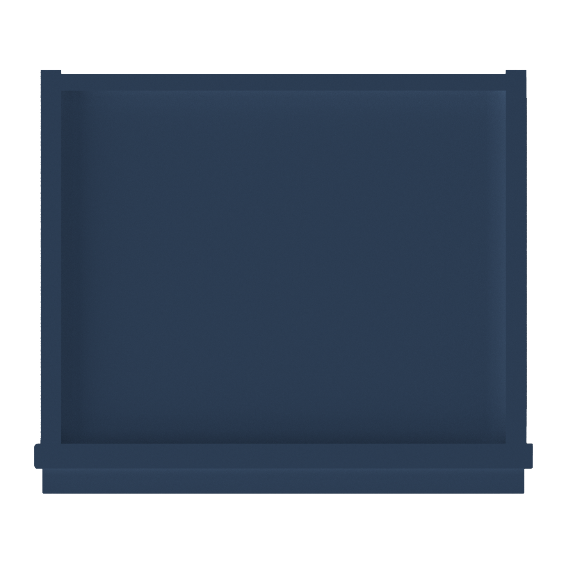 Wall Kitchen Cabinet W1542 Danbury Blue LessCare 15 in. width 42 in. height 12 in. depth - Kitchen Cabinets