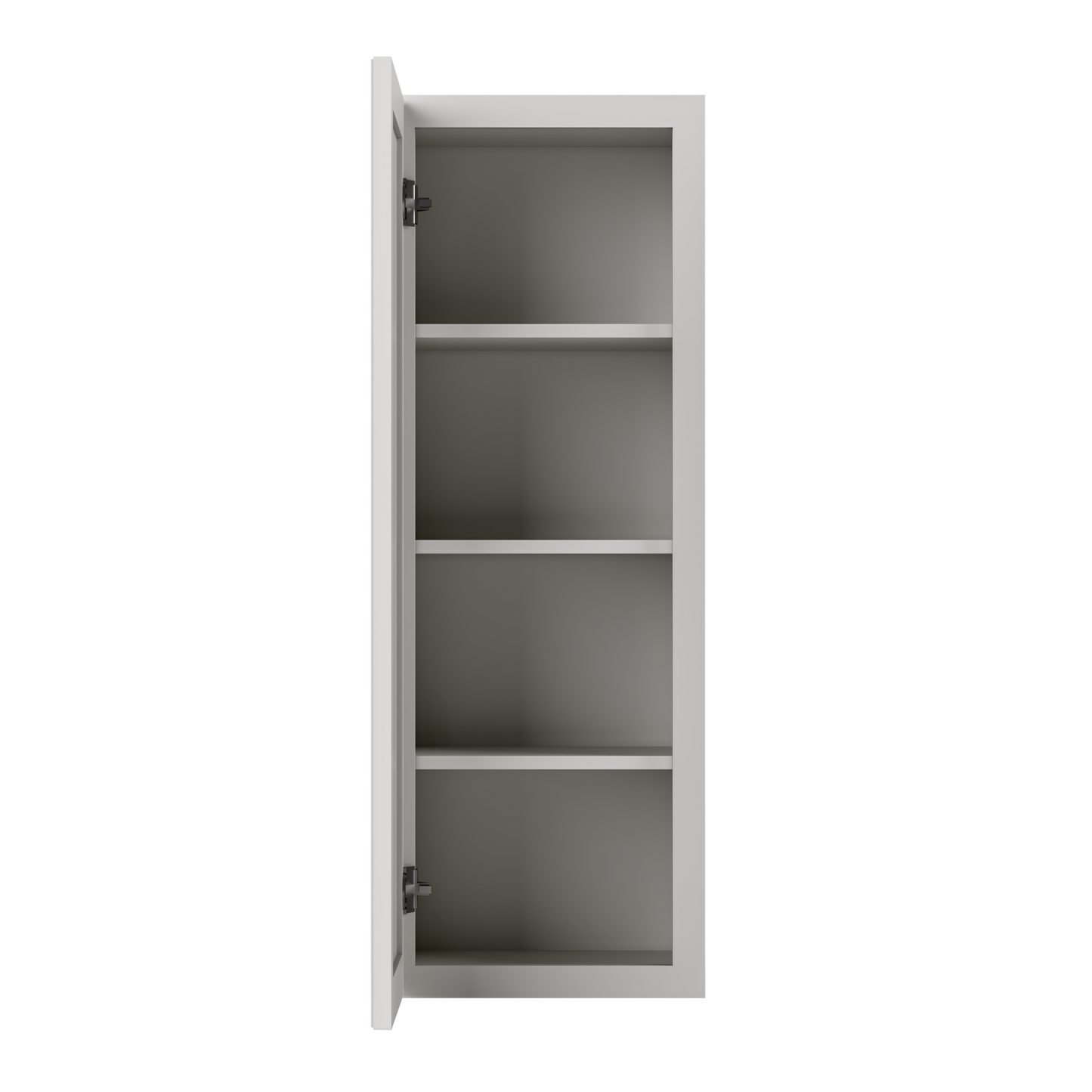 Wall Kitchen Cabinet W1542 Milan Pearl 15 in. width 42 in. height 12 in. depth - Kitchen Cabinets