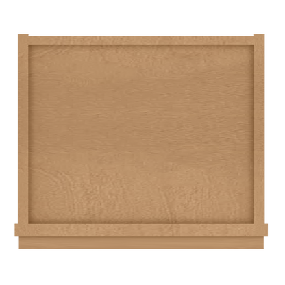 Wall Kitchen Cabinet W1542 Shaker Toffee LessCare 15 in. width 42 in. height 12 in. depth - Kitchen Cabinets