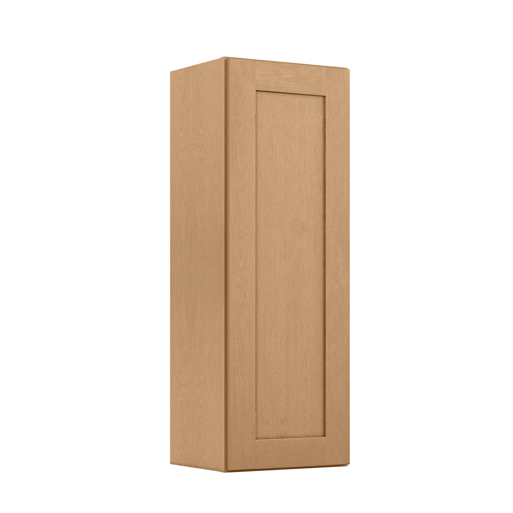 Wall Kitchen Cabinet W1542 Shaker Toffee LessCare 15 in. width 42 in. height 12 in. depth - Kitchen Cabinets