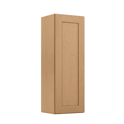 Wall Kitchen Cabinet W1542 Shaker Toffee LessCare 15 in. width 42 in. height 12 in. depth - Kitchen Cabinets