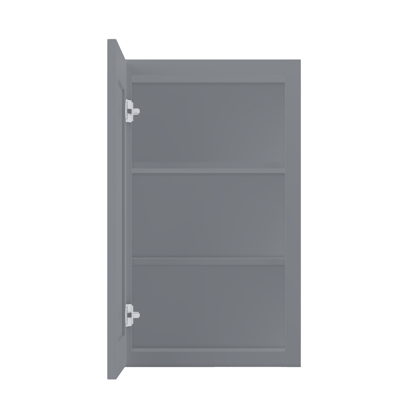 Wall Kitchen Cabinet W1830 Colonial Gray LessCare 18 in. width 30 in. height 12 in. depth - Kitchen Cabinets
