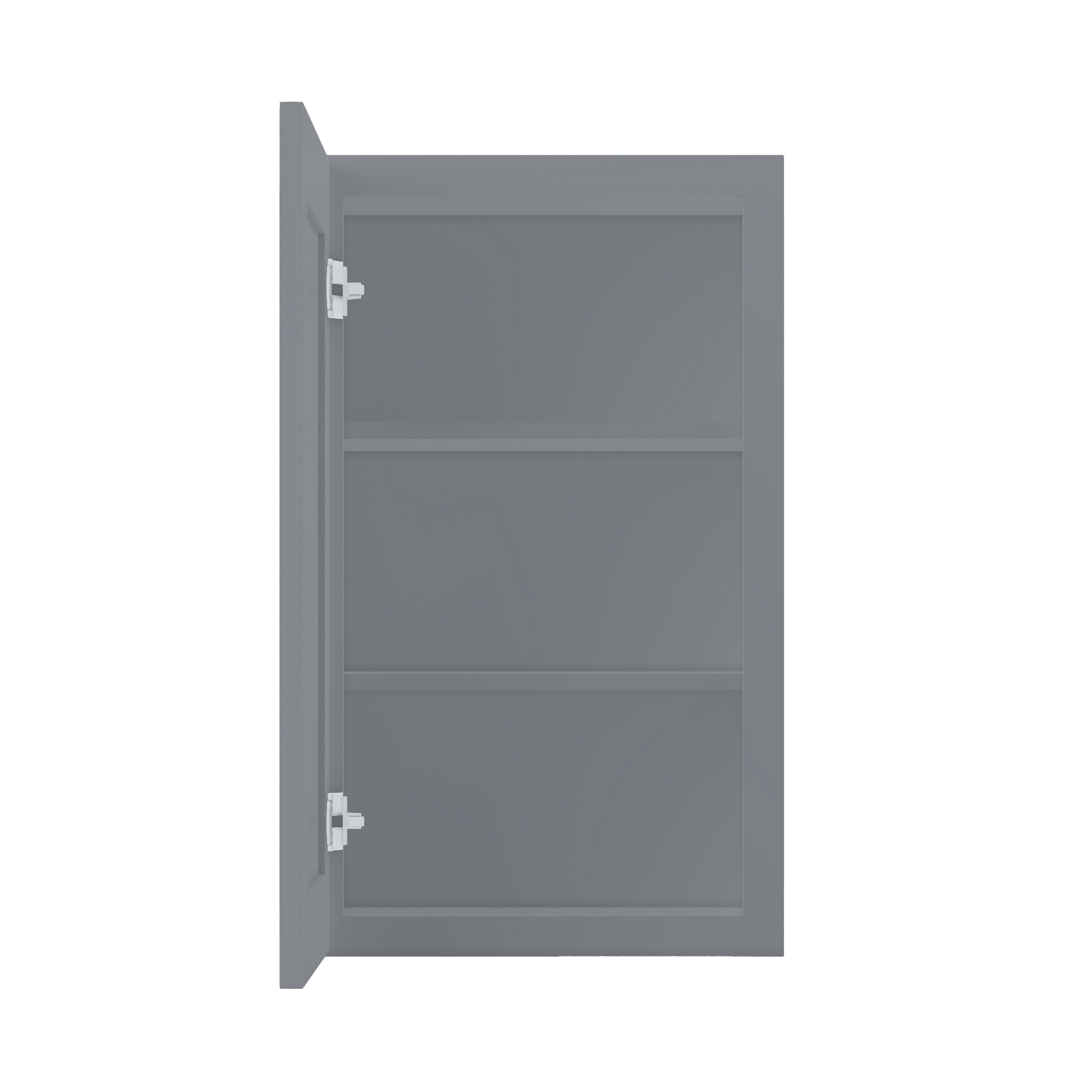Wall Kitchen Cabinet W1830 Colonial Gray LessCare 18 in. width 30 in. height 12 in. depth - Kitchen Cabinets