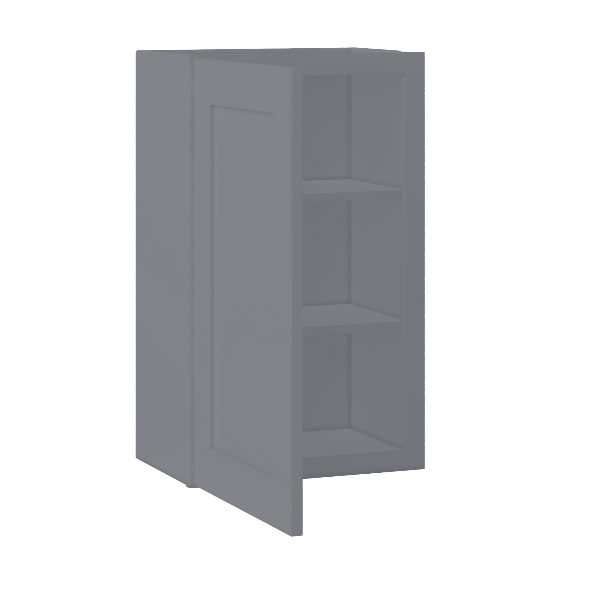 Wall Kitchen Cabinet W1830 Colonial Gray LessCare 18 in. width 30 in. height 12 in. depth - Kitchen Cabinets