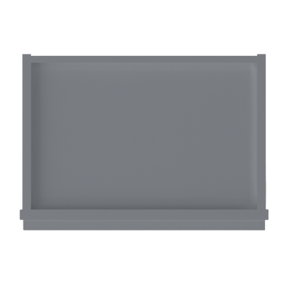 Wall Kitchen Cabinet W1830 Colonial Gray LessCare 18 in. width 30 in. height 12 in. depth - Kitchen Cabinets