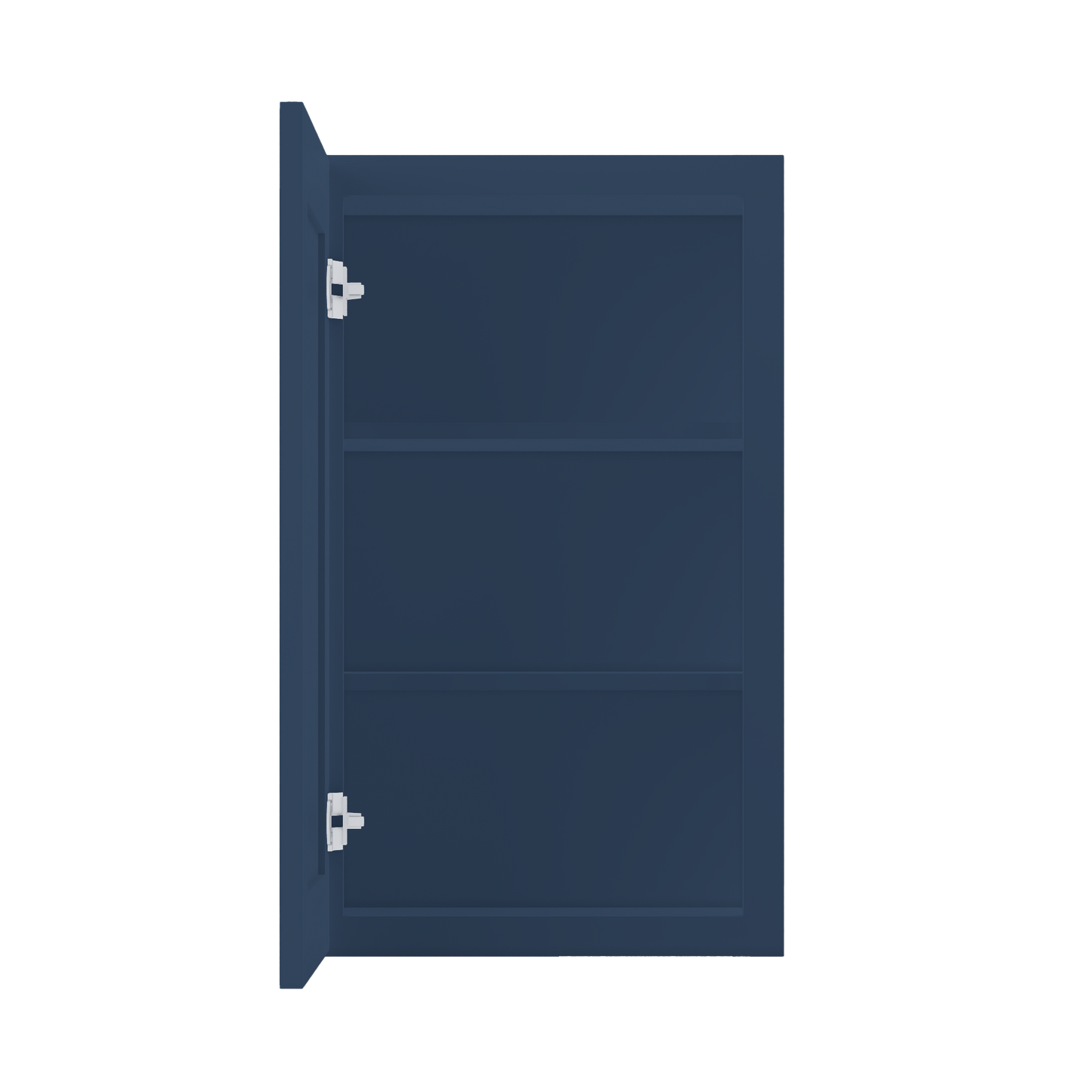 Wall Kitchen Cabinet W1830 Danbury Blue LessCare 18 in. width 30 in. height 12 in. depth - Kitchen Cabinets