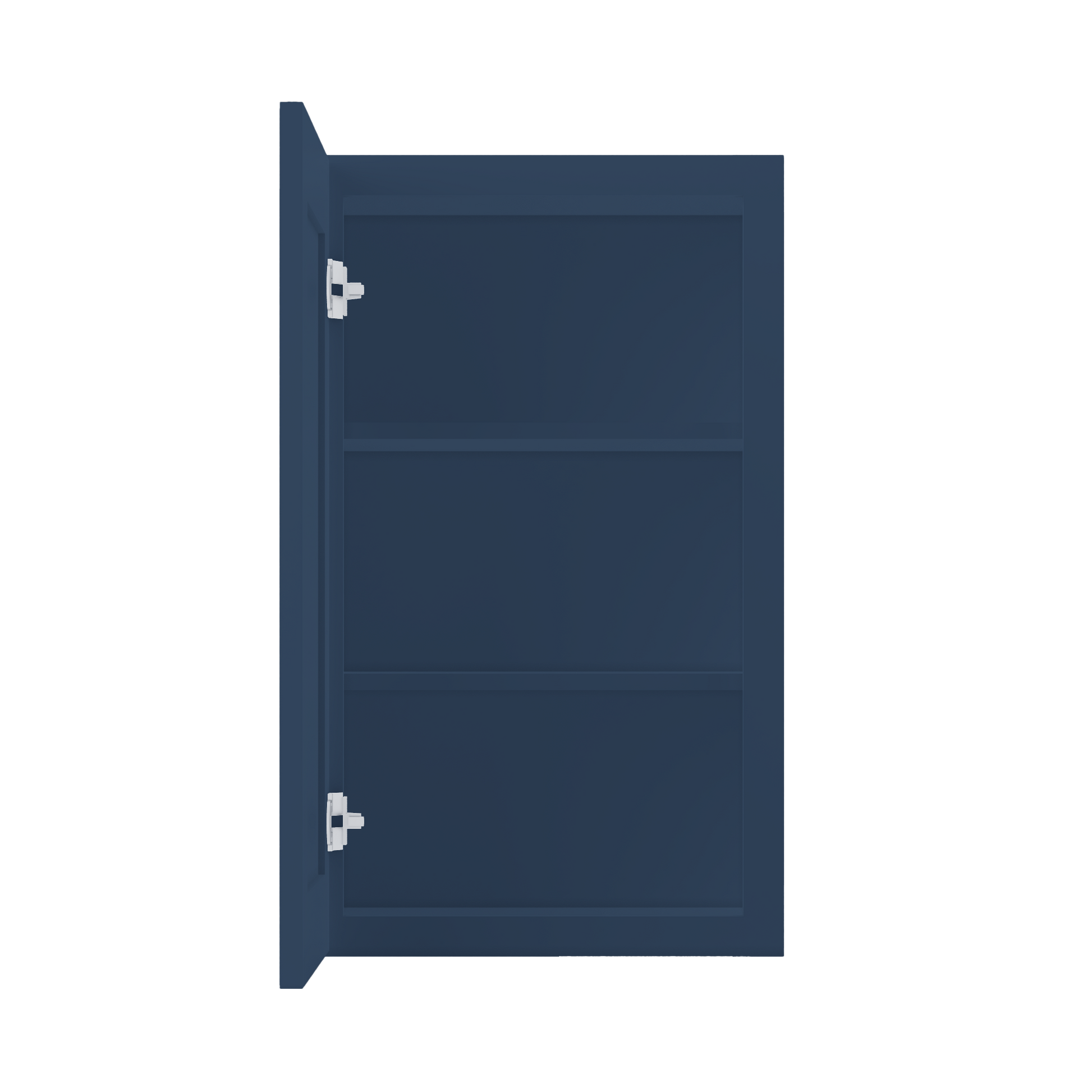 Wall Kitchen Cabinet W1830 Danbury Blue LessCare 18 in. width 30 in. height 12 in. depth - Kitchen Cabinets