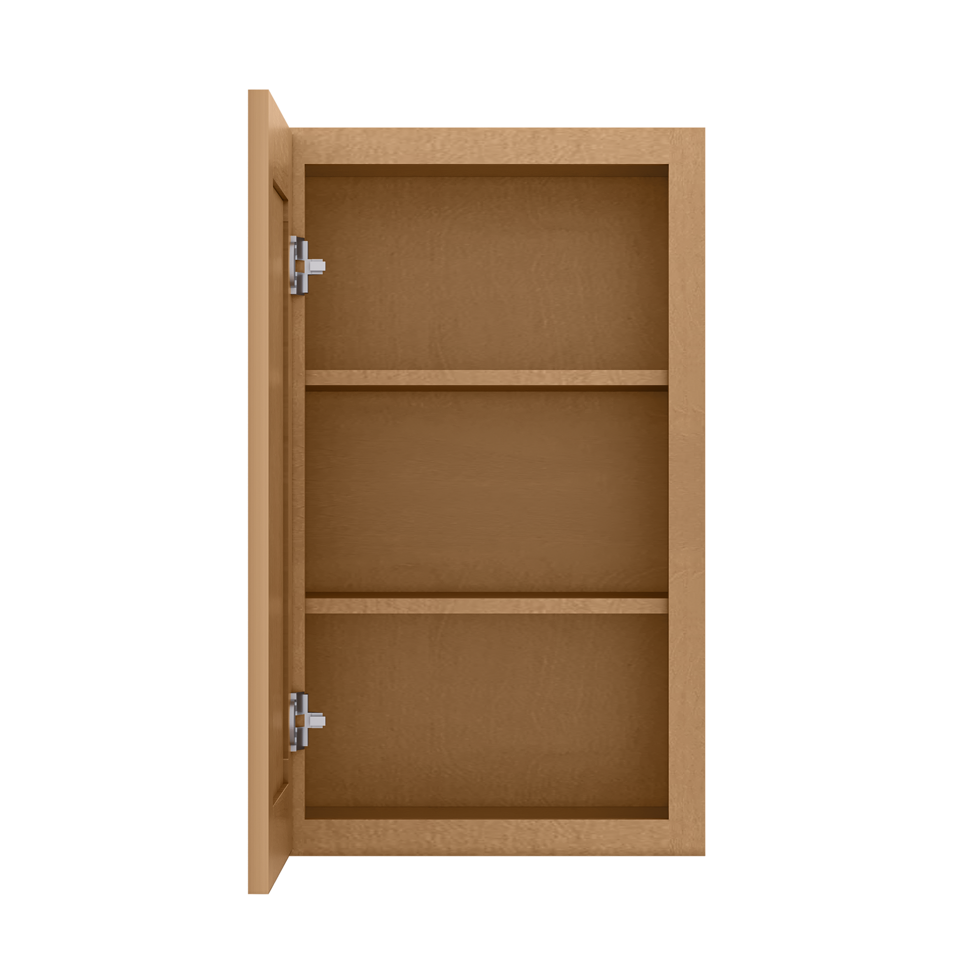 Wall Kitchen Cabinet W1830 Shaker Toffee LessCare 18 in. width 30 in. height 12 in. depth - Kitchen Cabinets