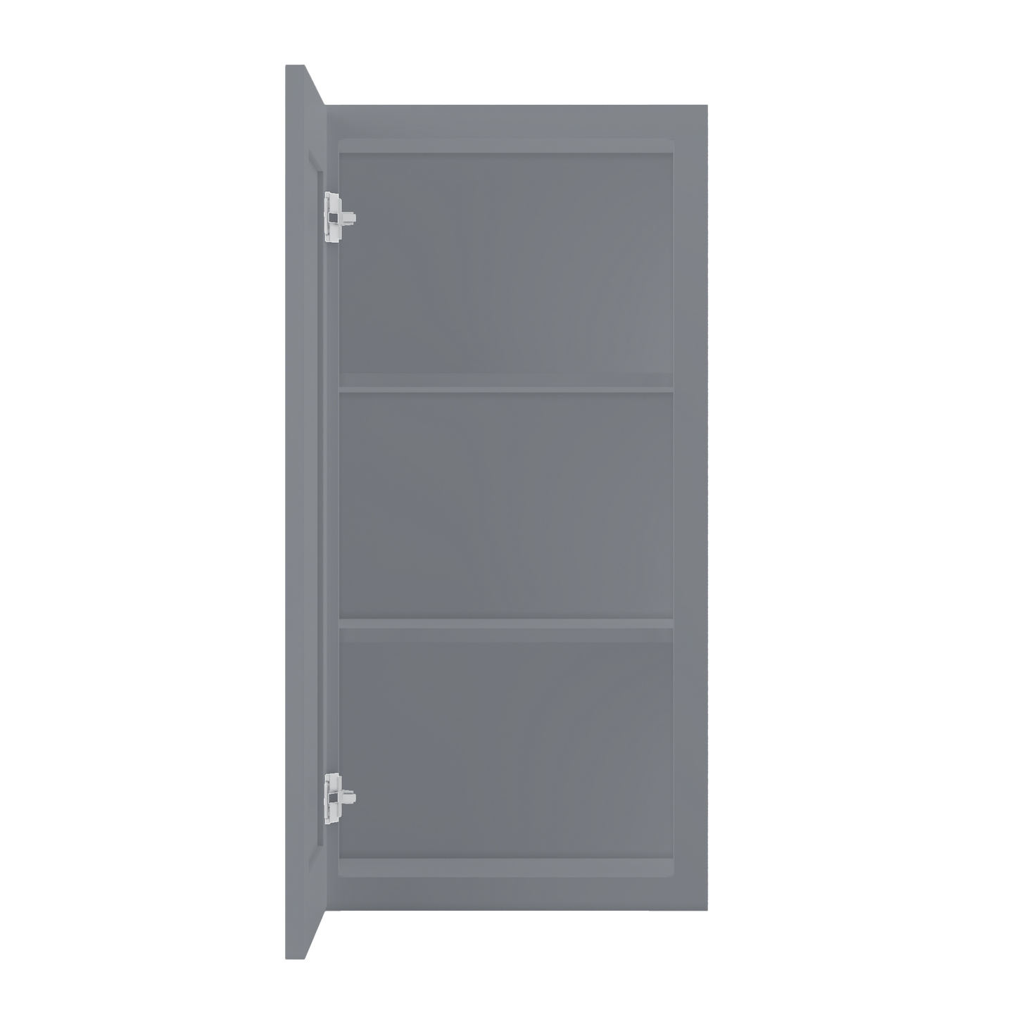 Wall Kitchen Cabinet W1836 Colonial Gray LessCare 18 in. width 36 in. height 12 in. depth - Kitchen Cabinets
