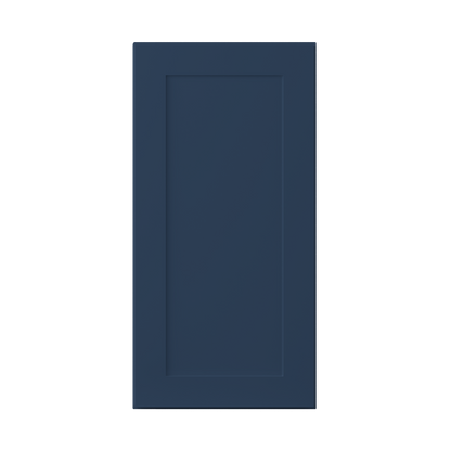 Wall Kitchen Cabinet W1836 Danbury Blue LessCare 18 in. width 36 in. height 12 in. depth - Kitchen Cabinets