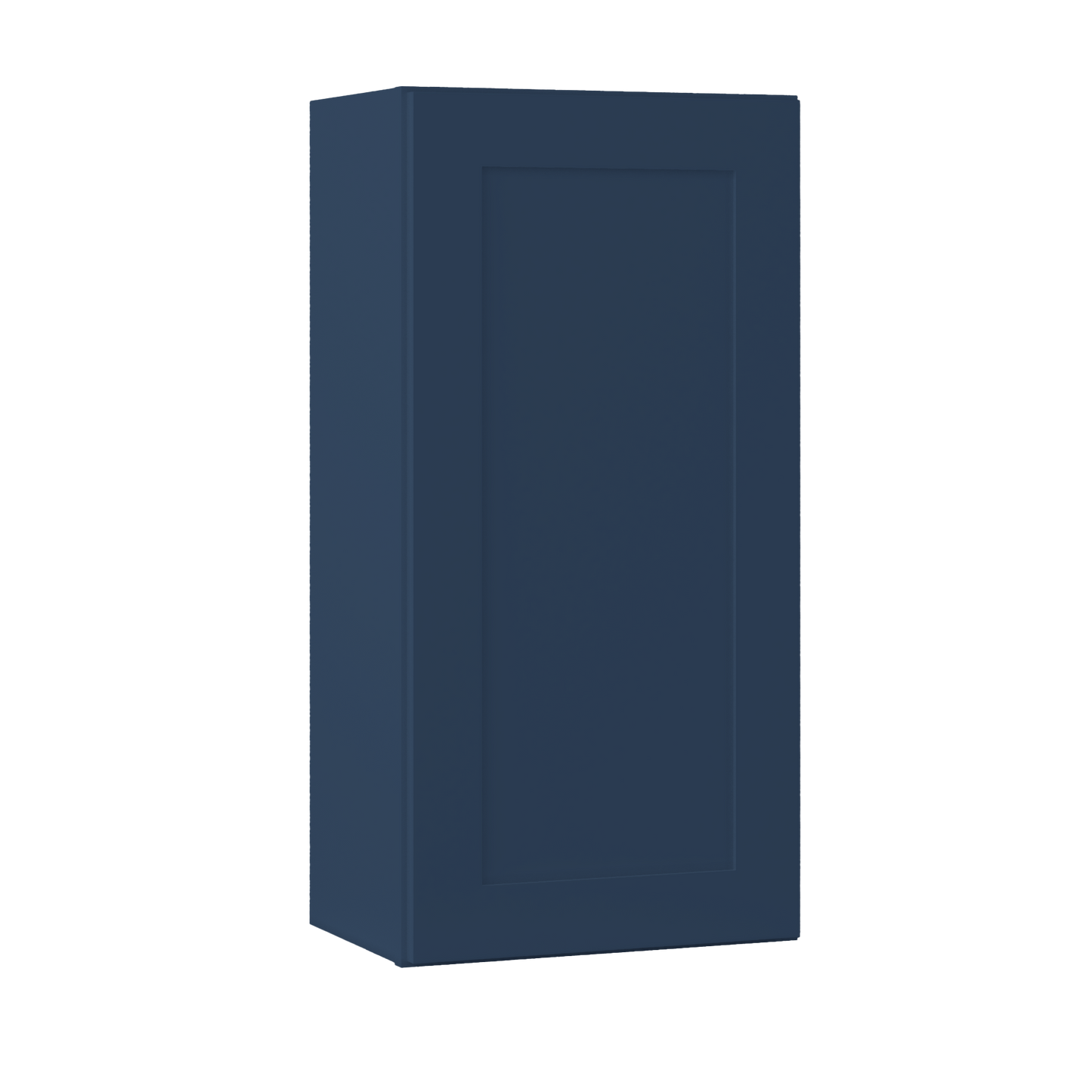 Wall Kitchen Cabinet W1836 Danbury Blue LessCare 18 in. width 36 in. height 12 in. depth - Kitchen Cabinets