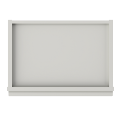 Wall Kitchen Cabinet W1836 Milan Pearl 18 in. width 36 in. height 12 in. depth - Kitchen Cabinets