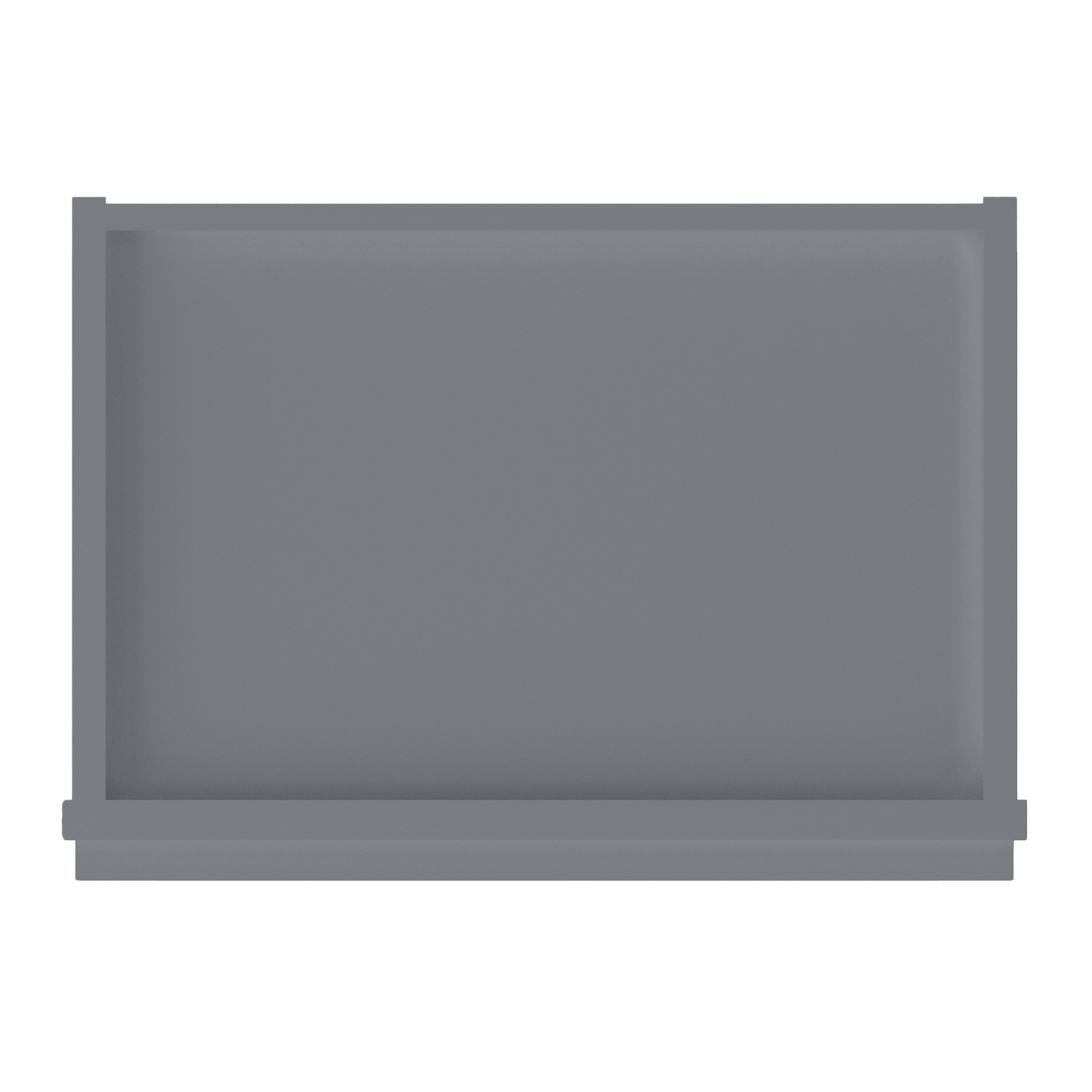 Wall Kitchen Cabinet W1842 Colonial Gray LessCare 18 in. width 42 in. height 12 in. depth - Kitchen Cabinets