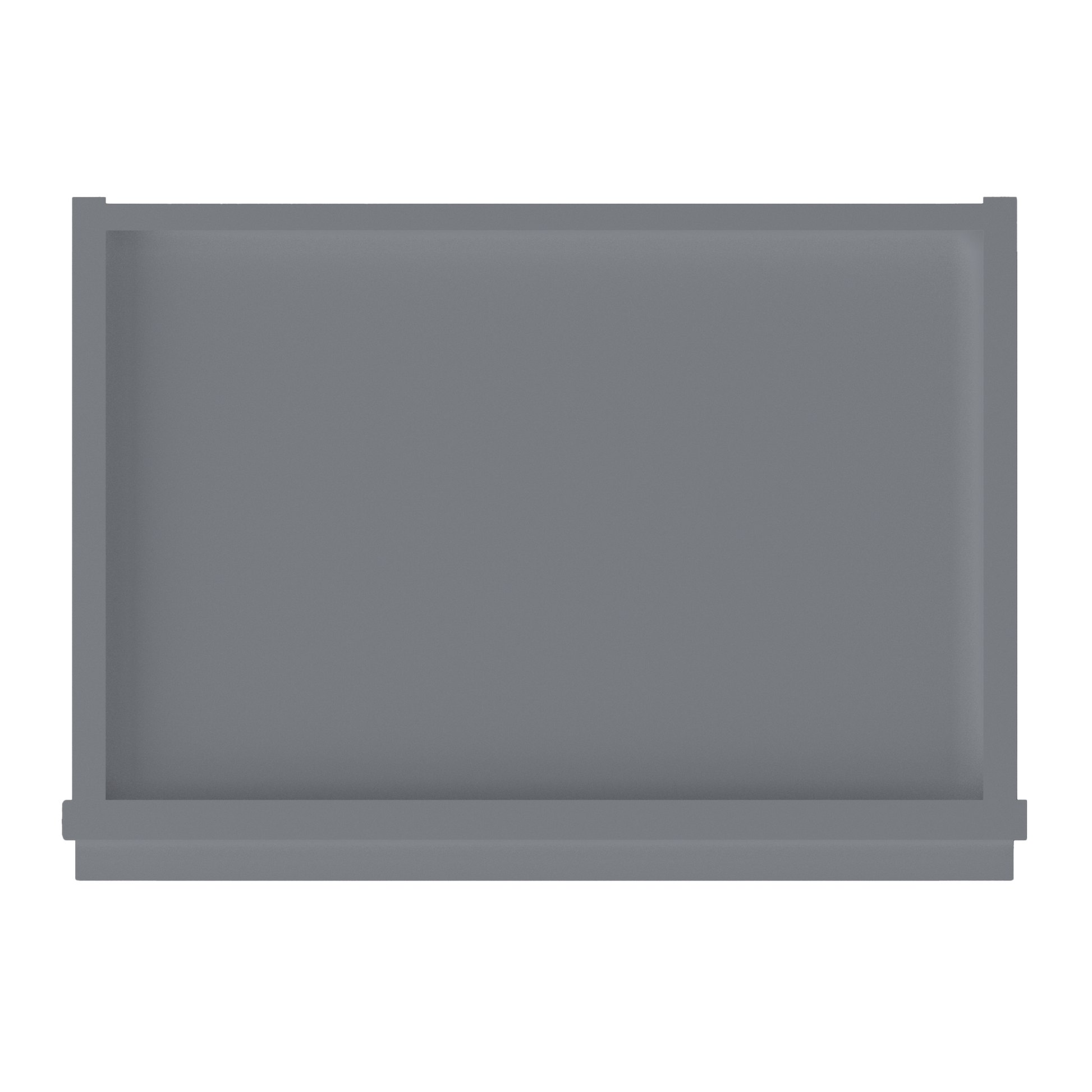 Wall Kitchen Cabinet W1842 Colonial Gray LessCare 18 in. width 42 in. height 12 in. depth - Kitchen Cabinets