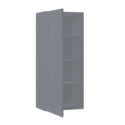 Wall Kitchen Cabinet W1842 Colonial Gray LessCare 18 in. width 42 in. height 12 in. depth - Kitchen Cabinets
