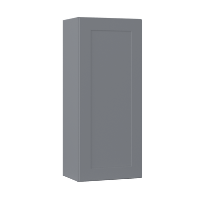 Wall Kitchen Cabinet W1842 Colonial Gray LessCare 18 in. width 42 in. height 12 in. depth - Kitchen Cabinets