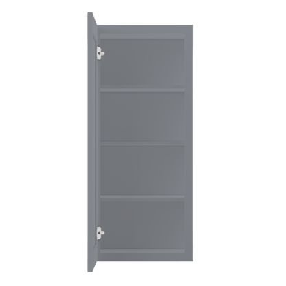 Wall Kitchen Cabinet W1842 Colonial Gray LessCare 18 in. width 42 in. height 12 in. depth - Kitchen Cabinets