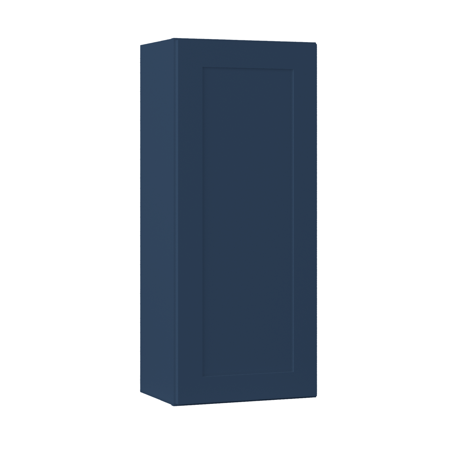 Wall Kitchen Cabinet W1842 Danbury Blue LessCare 18 in. width 42 in. height 12 in. depth - Kitchen Cabinets