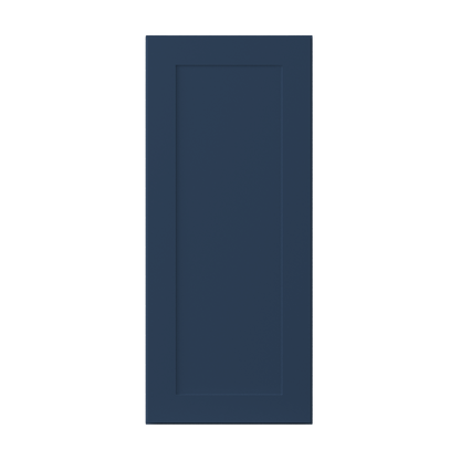 Wall Kitchen Cabinet W1842 Danbury Blue LessCare 18 in. width 42 in. height 12 in. depth - Kitchen Cabinets