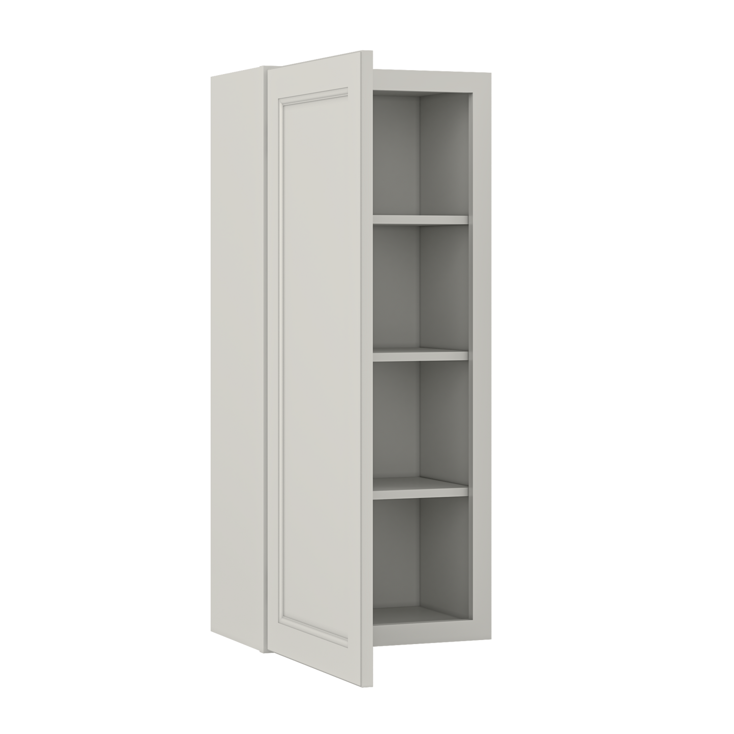 Wall Kitchen Cabinet W1842 Milan Pearl 18 in. width 42 in. height 12 in. depth - Kitchen Cabinets