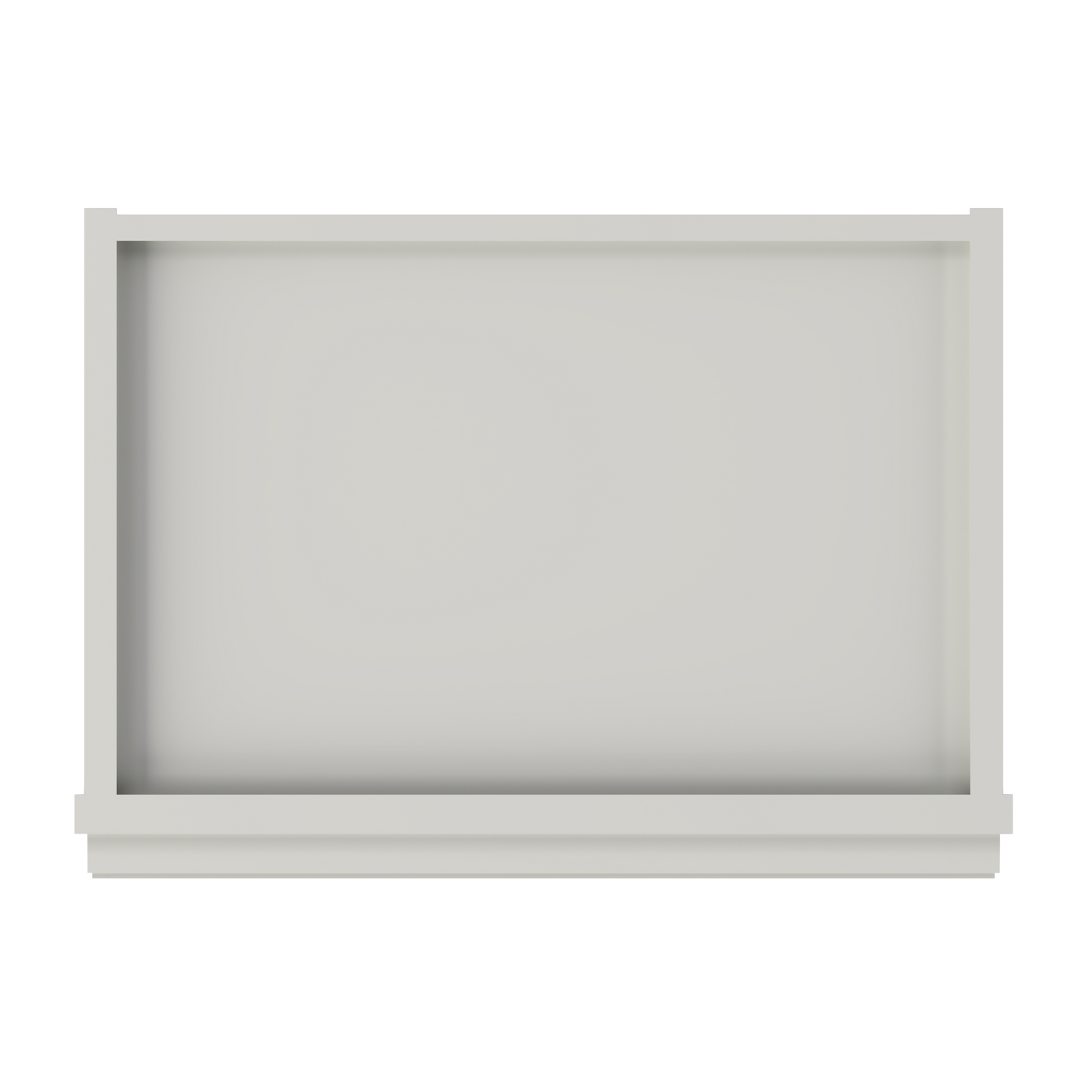 Wall Kitchen Cabinet W1842 Milan Pearl 18 in. width 42 in. height 12 in. depth - Kitchen Cabinets