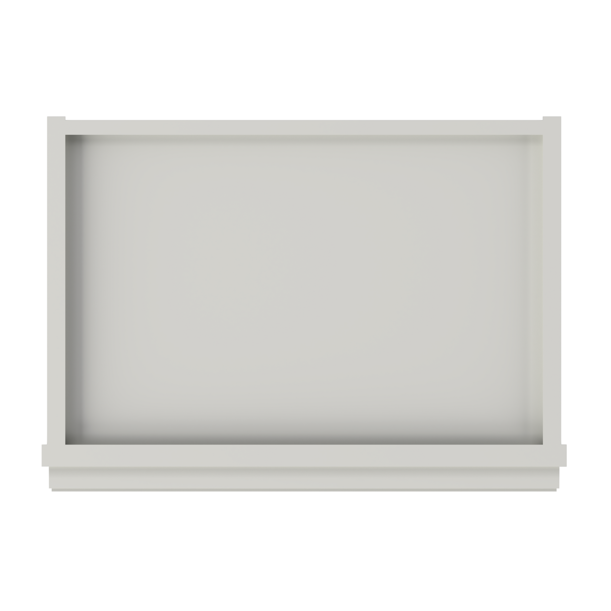 Wall Kitchen Cabinet W1842 Milan Pearl 18 in. width 42 in. height 12 in. depth - Kitchen Cabinets