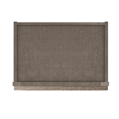Wall Kitchen Cabinet W1842 Milan Slate 18 in. width 42 in. height 12 in. depth - Kitchen Cabinets