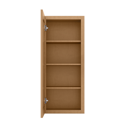 Wall Kitchen Cabinet W1842 Shaker Toffee LessCare 18 in. width 42 in. height 12 in. depth - Kitchen Cabinets