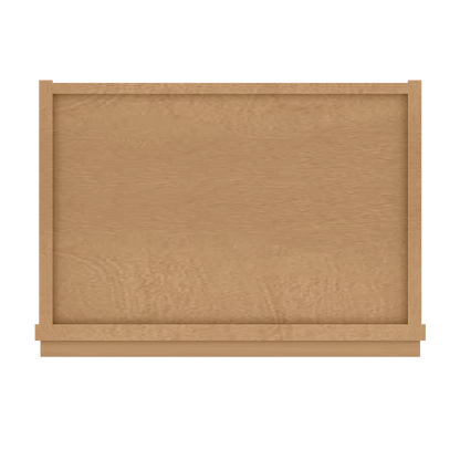 Wall Kitchen Cabinet W1842 Shaker Toffee LessCare 18 in. width 42 in. height 12 in. depth - Kitchen Cabinets