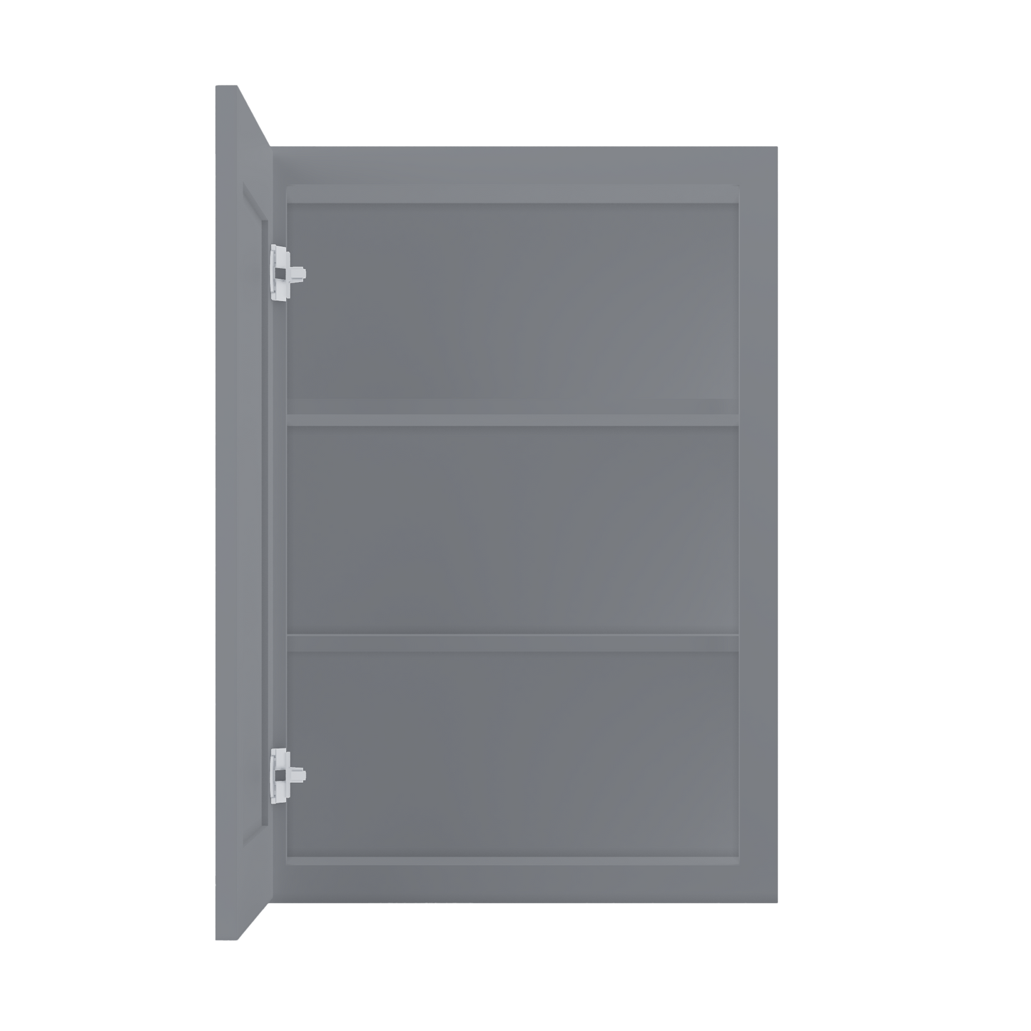 Wall Kitchen Cabinet W2130 Colonial Gray LessCare 21 in. width 30 in. height 12 in. depth - Kitchen Cabinets