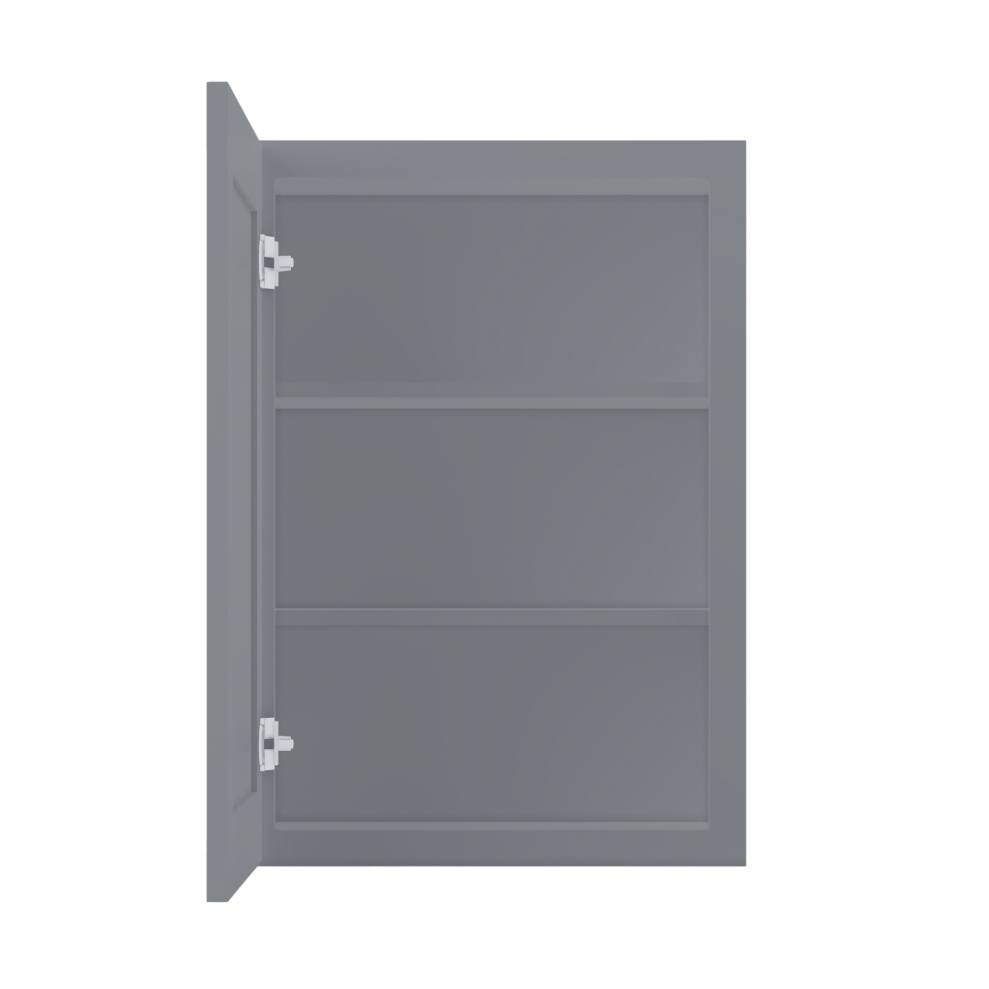 Wall Kitchen Cabinet W2130 Colonial Gray LessCare 21 in. width 30 in. height 12 in. depth - Kitchen Cabinets