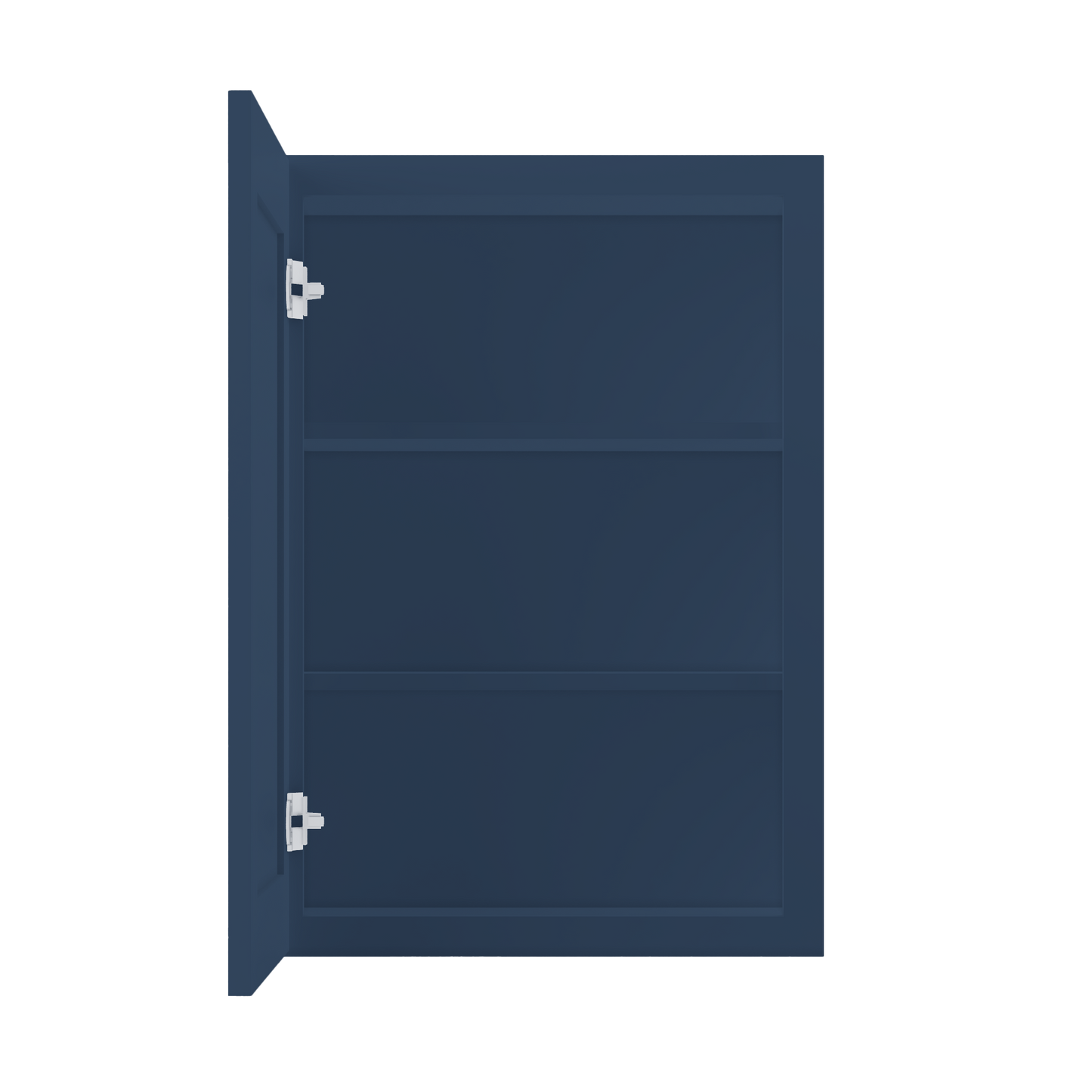 Wall Kitchen Cabinet W2130 Danbury Blue LessCare 21 in. width 30 in. height 12 in. depth - Kitchen Cabinets