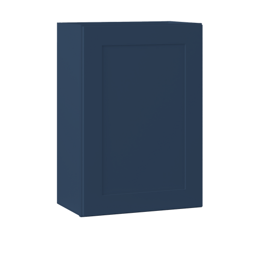 Wall Kitchen Cabinet W2130 Danbury Blue LessCare 21 in. width 30 in. height 12 in. depth - Kitchen Cabinets