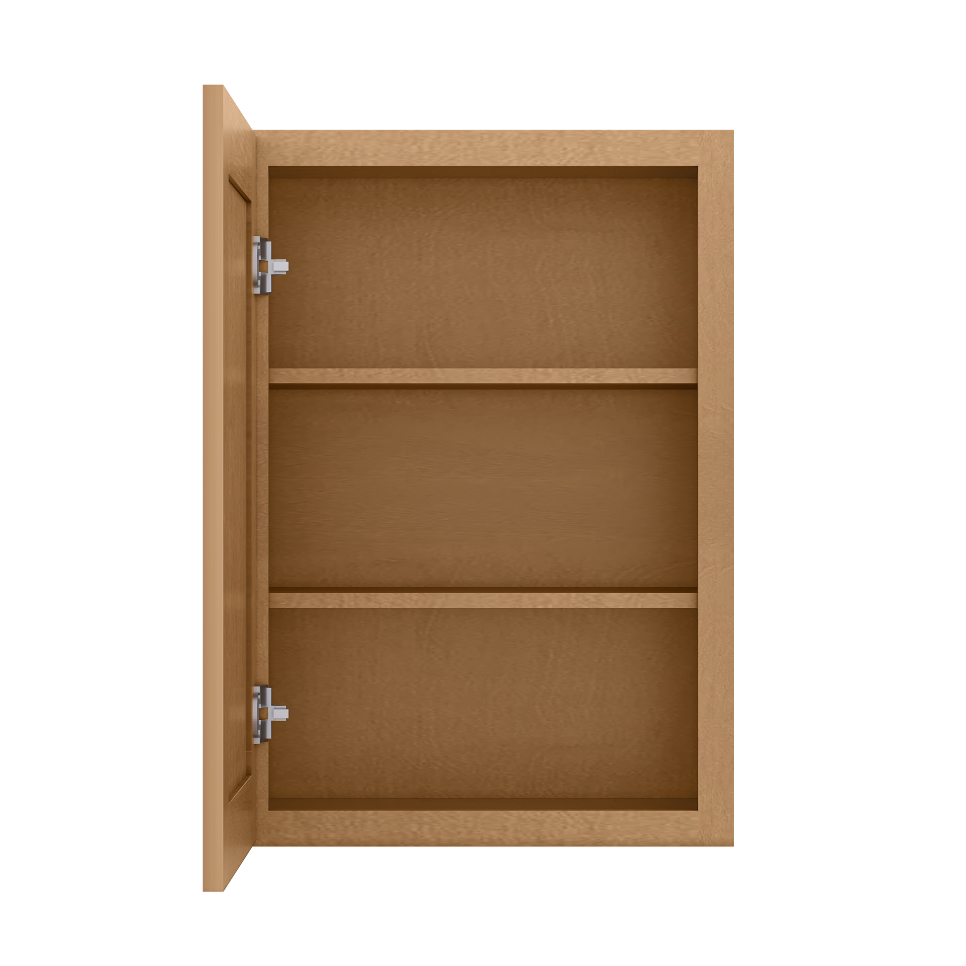 Wall Kitchen Cabinet W2130 Shaker Toffee LessCare 21 in. width 30 in. height 12 in. depth - Kitchen Cabinets