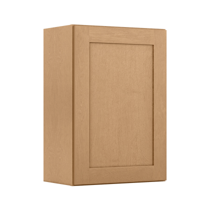 Wall Kitchen Cabinet W2130 Shaker Toffee LessCare 21 in. width 30 in. height 12 in. depth - Kitchen Cabinets