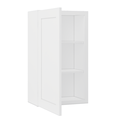 Wall Kitchen Cabinet W2136 Alpina White LessCare 21 in. width 36 in. height 12 in. depth - Kitchen Cabinets