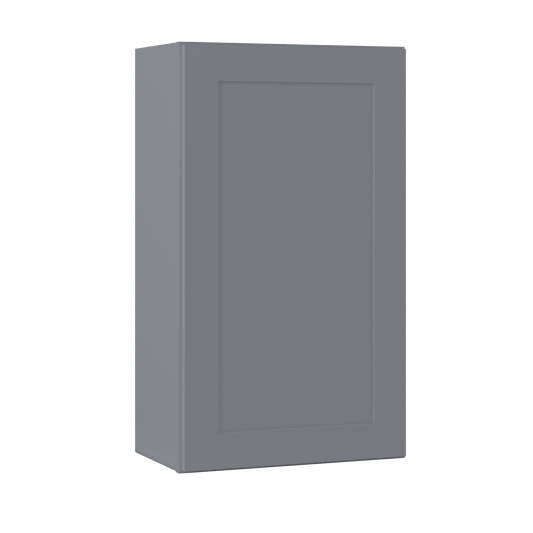 Wall Kitchen Cabinet W2136 Colonial Gray LessCare 21 in. width 36 in. height 12 in. depth - Kitchen Cabinets