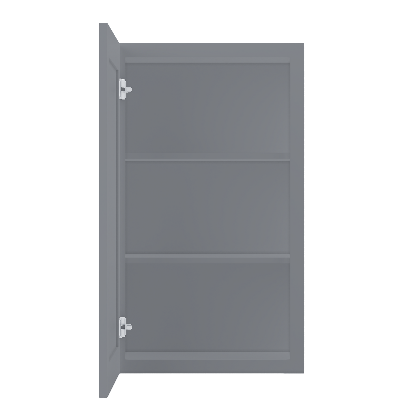 Wall Kitchen Cabinet W2136 Colonial Gray LessCare 21 in. width 36 in. height 12 in. depth - Kitchen Cabinets