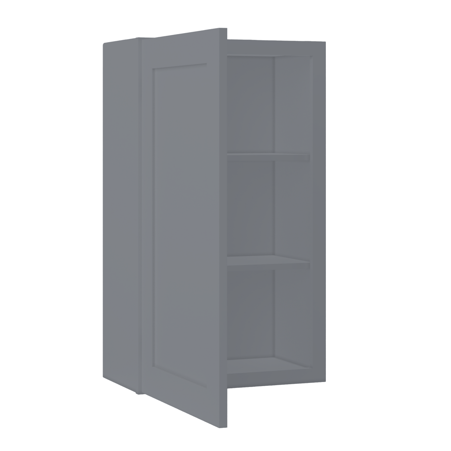 Wall Kitchen Cabinet W2136 Colonial Gray LessCare 21 in. width 36 in. height 12 in. depth - Kitchen Cabinets