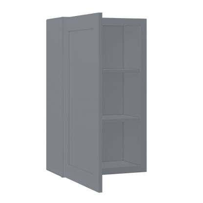 Wall Kitchen Cabinet W2136 Colonial Gray LessCare 21 in. width 36 in. height 12 in. depth - Kitchen Cabinets