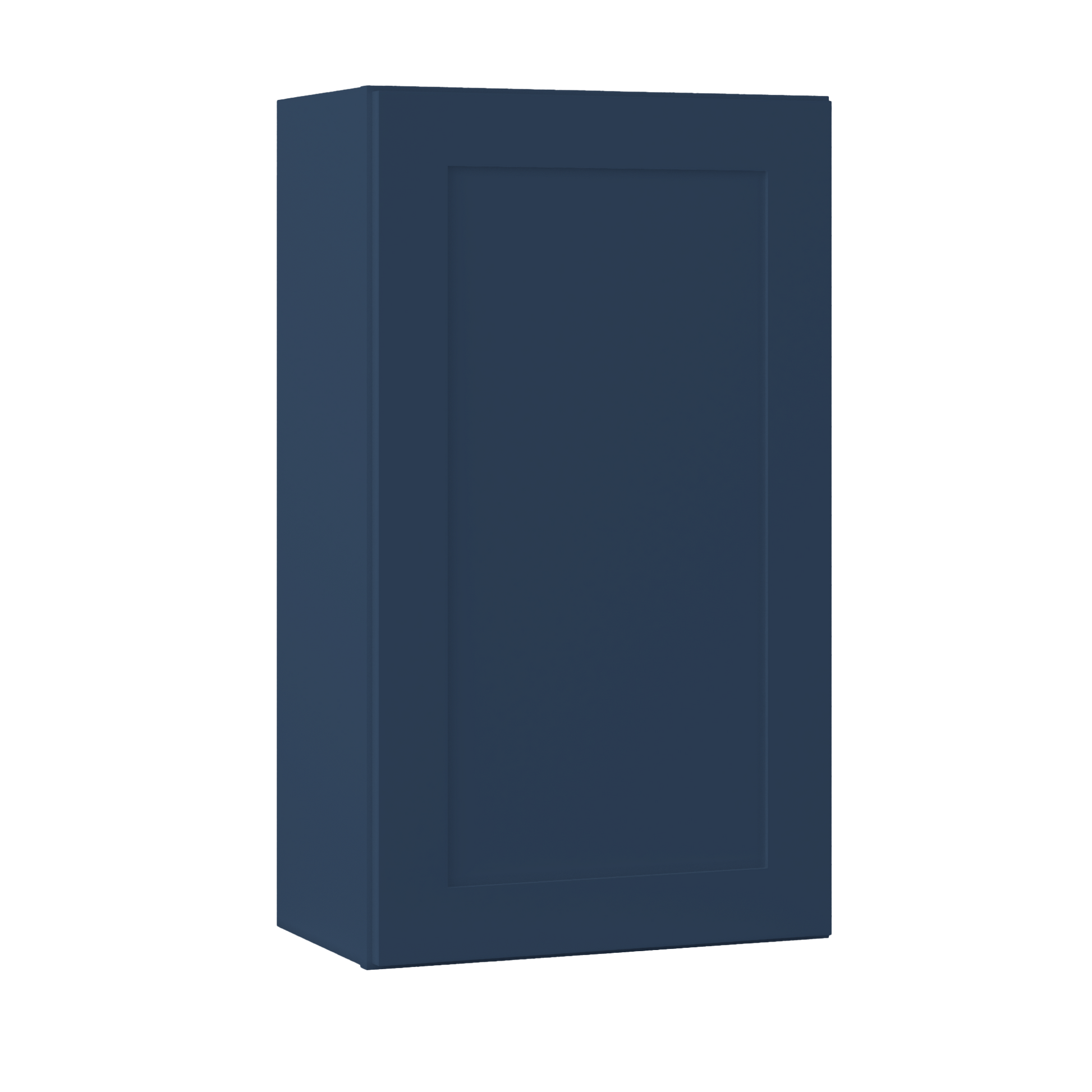 Wall Kitchen Cabinet W2136 Danbury Blue LessCare 21 in. width 36 in. height 12 in. depth - Kitchen Cabinets