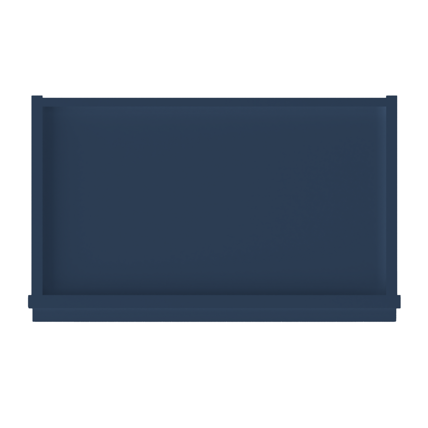 Wall Kitchen Cabinet W2136 Danbury Blue LessCare 21 in. width 36 in. height 12 in. depth - Kitchen Cabinets