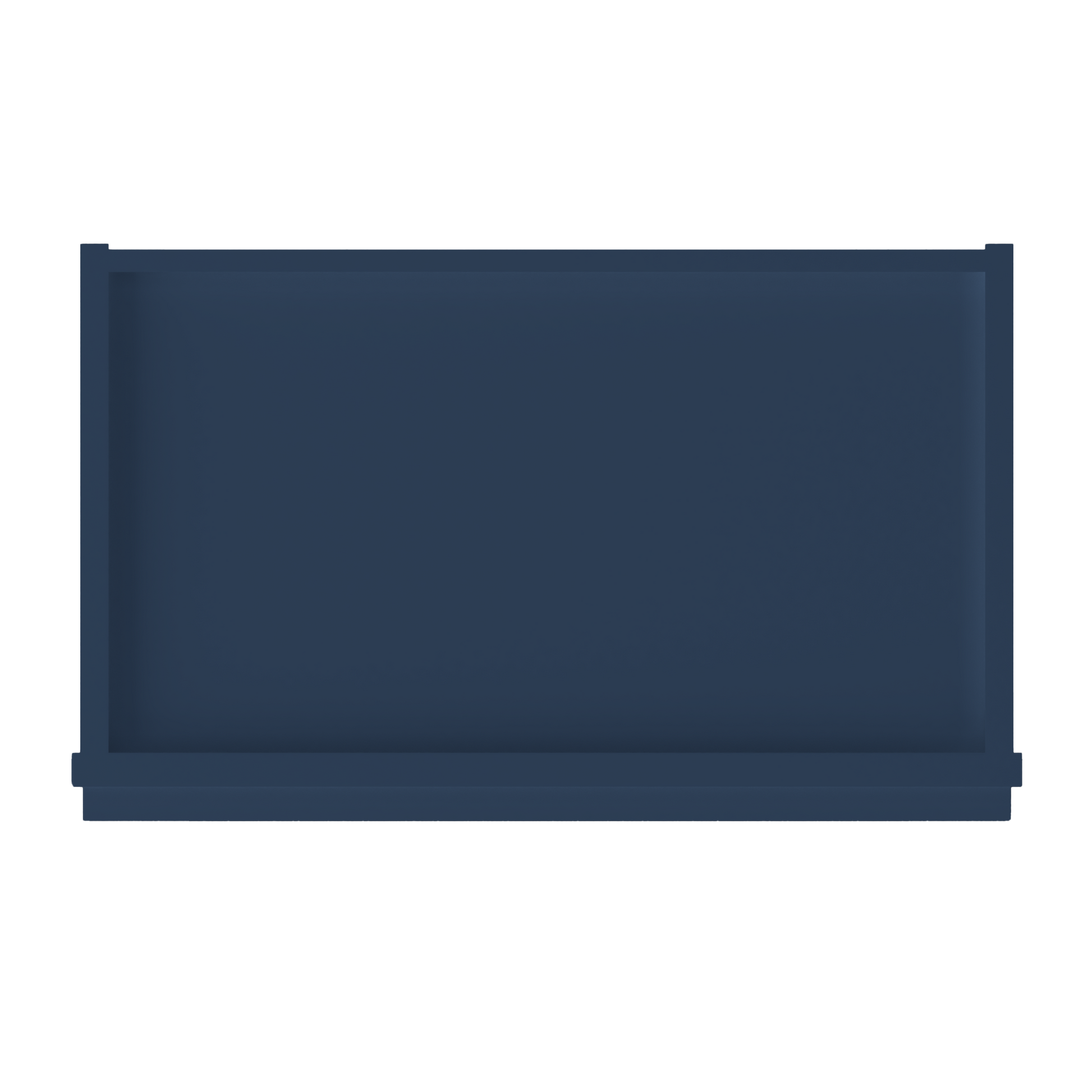 Wall Kitchen Cabinet W2136 Danbury Blue LessCare 21 in. width 36 in. height 12 in. depth - Kitchen Cabinets
