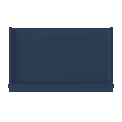 Wall Kitchen Cabinet W2136 Danbury Blue LessCare 21 in. width 36 in. height 12 in. depth - Kitchen Cabinets